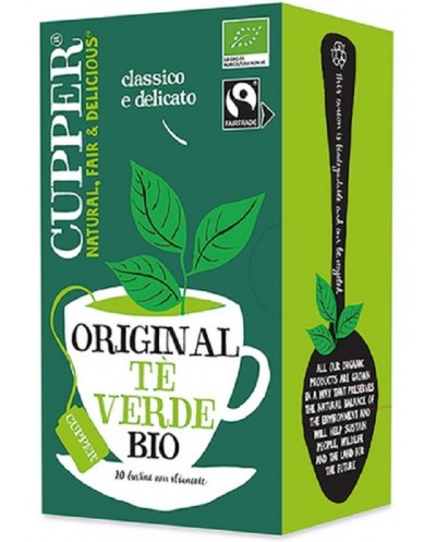 Cupper te' verde bio 20 filtri