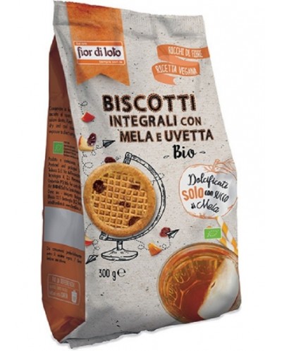 Biscotti integrali mela e...