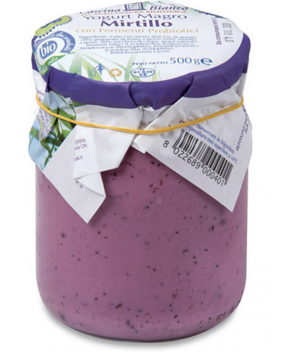 Yogurt magro al mirtillo...