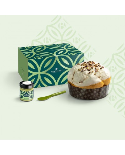 Panettone al pistacchio 1kg...