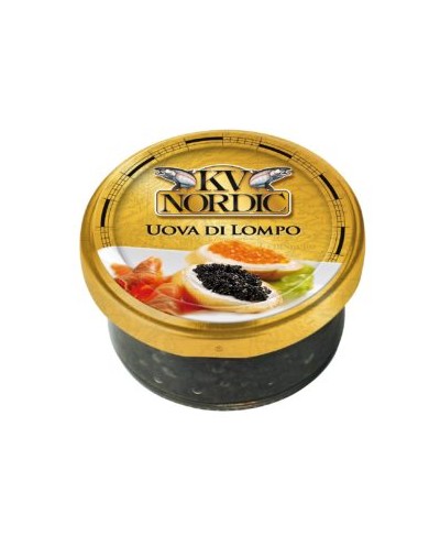 Uova di lompo nere 50g Kv...