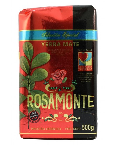 Yerba mate rosamonte...